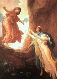 The Return of Persephone by Frederic Leighton - Public Domain